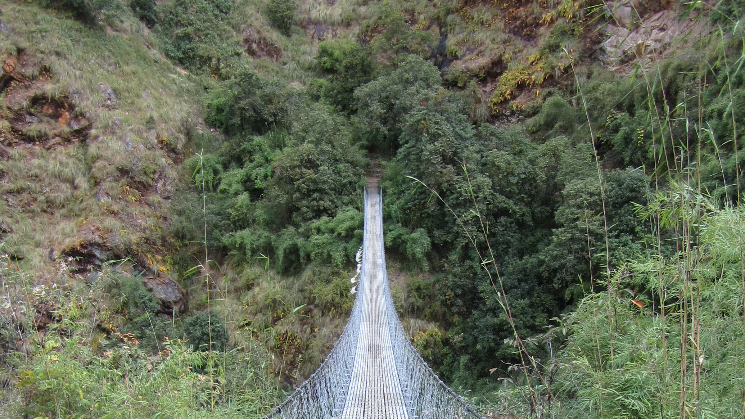 Wandere im Langtang-Tal